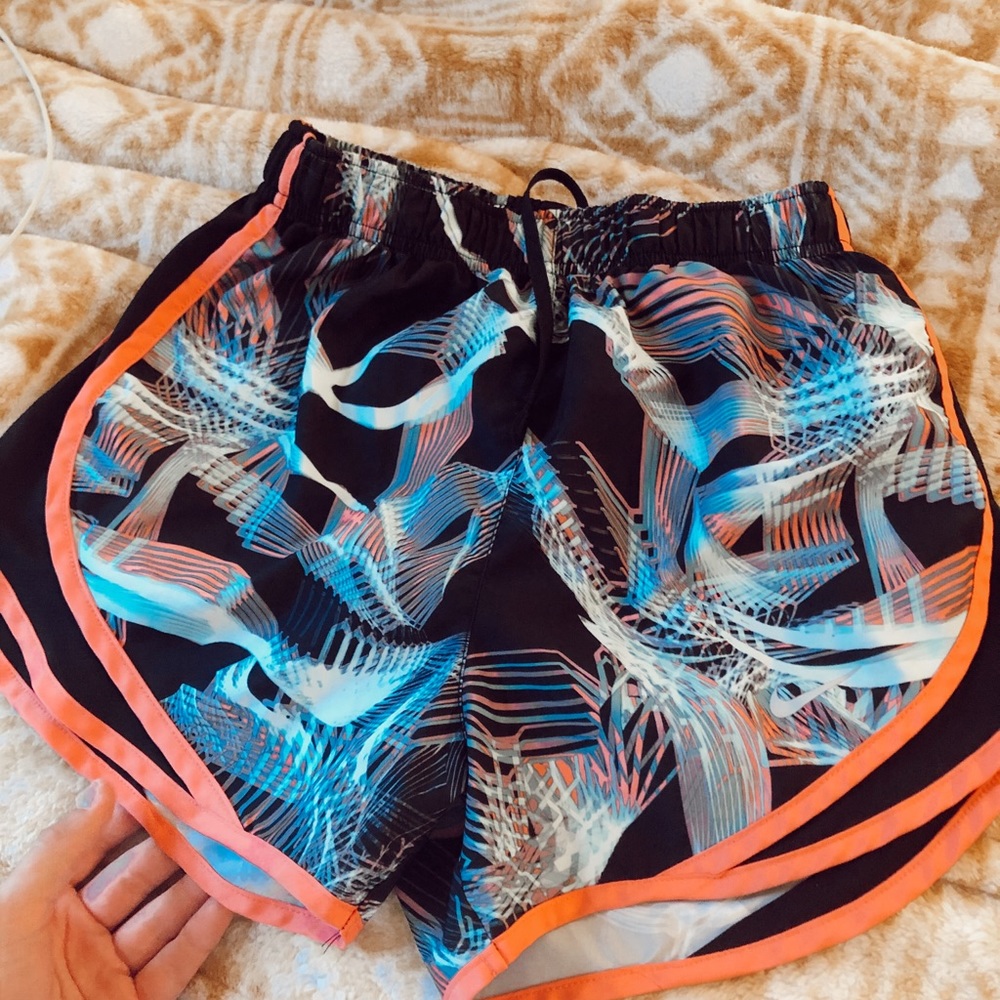 Nike multicolored athletic shorts